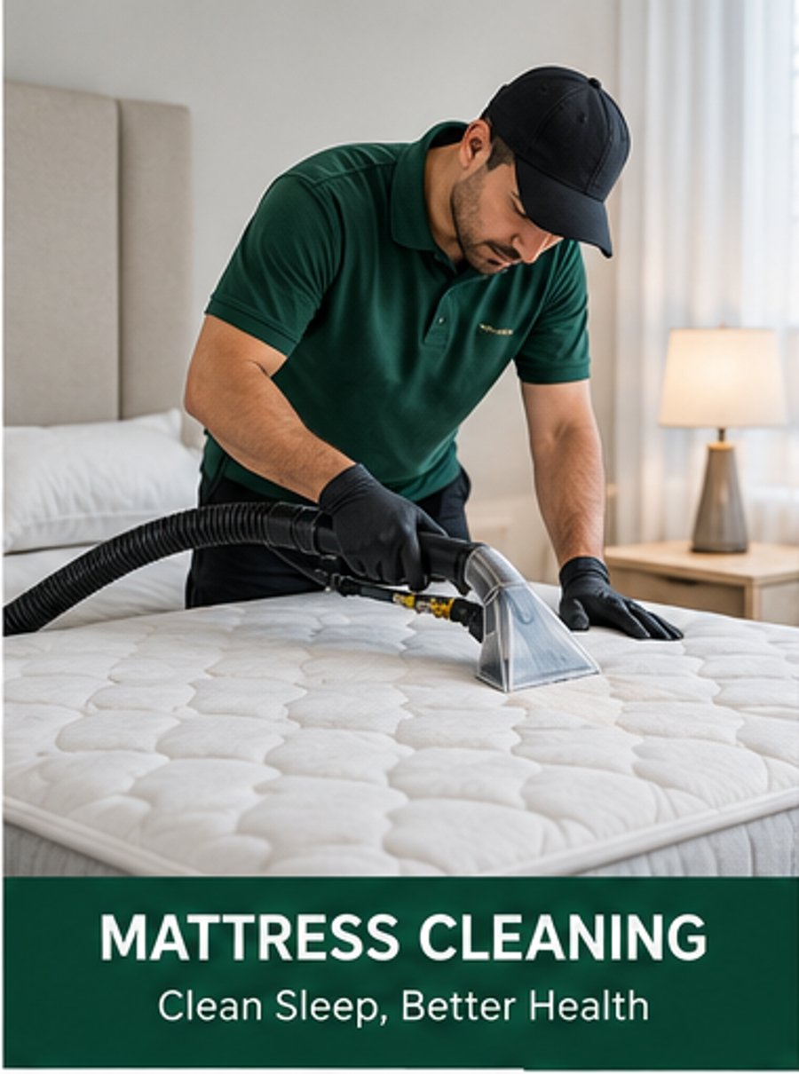 Mattress Cleaning example - Nayel Tech & Cleaning Services